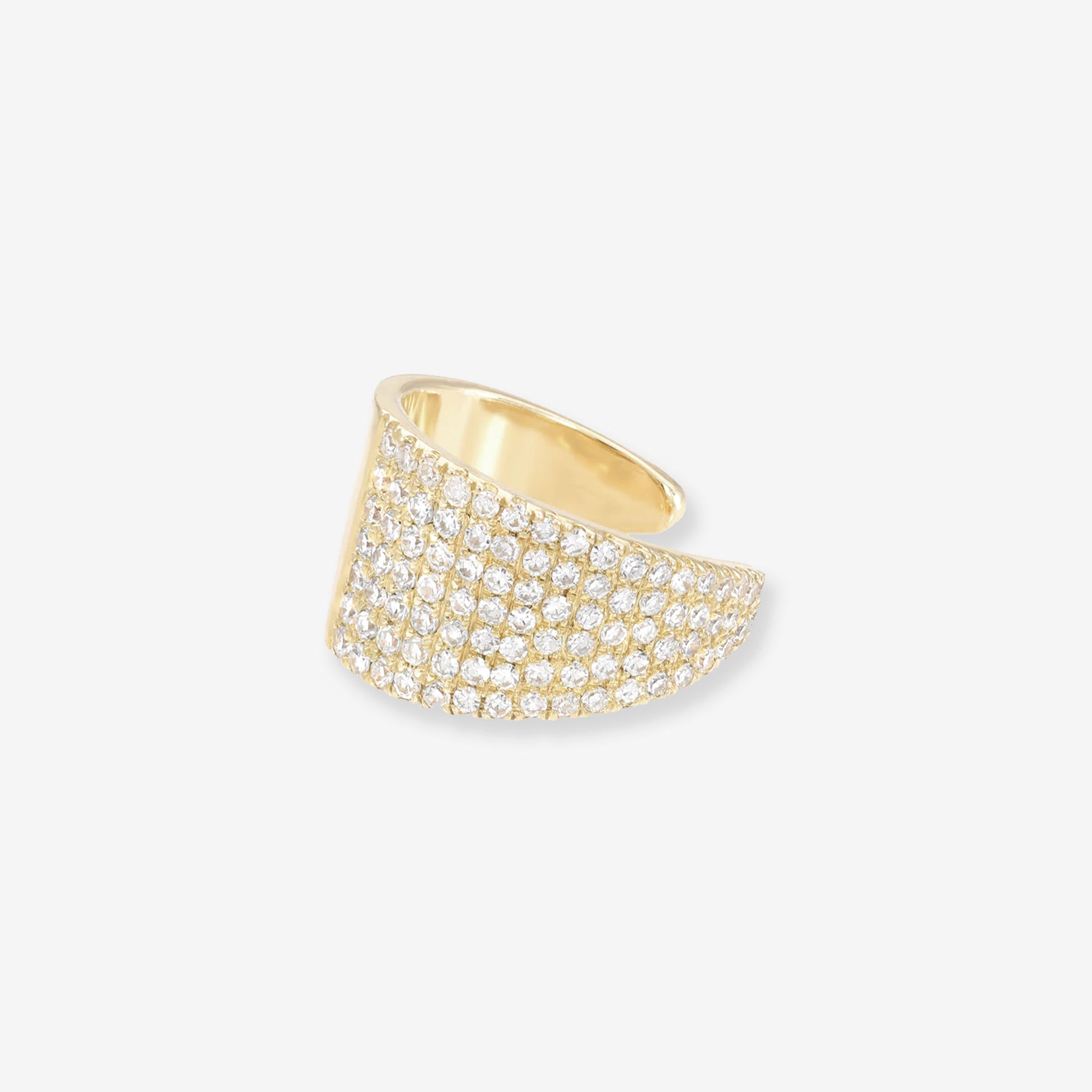 Jumbo Diamond Ear Cuff, photo 1