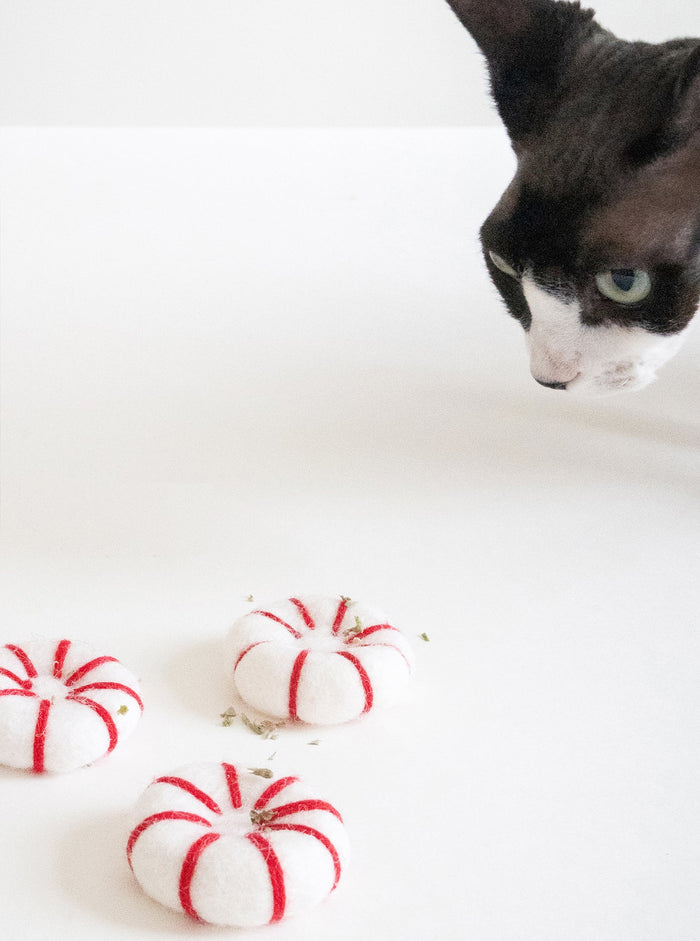 Set de juguetes de lana para gato Kitty Peppermint, foto 3