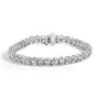 18 1/2 Ct. T.W. IGI Certified Oval-Cut Lab-Grown Diamond Tennis Bracelet in 14K Gold, photo 2