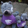 NCAA Kansas State University, Willie the Wildcat Knottie Plush Dog Toy, photo 7