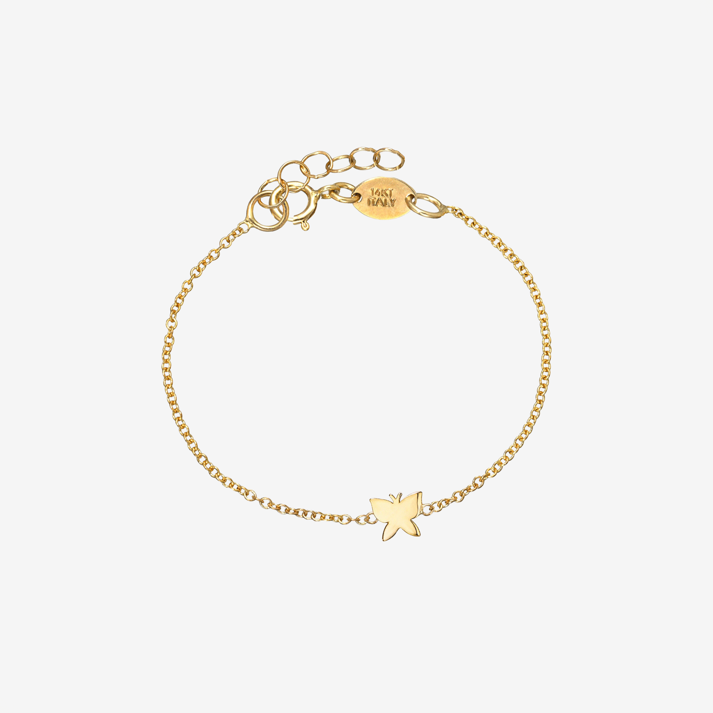 Kids 14K Gold Charm Bracelet, photo 1