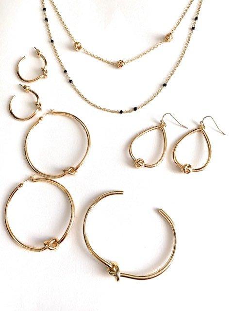 2 Inch Knot Hoop Earrings, photo 3