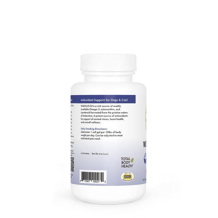 Aceite de krill salvaje en cápsulas blandas para perro y gato, foto 5