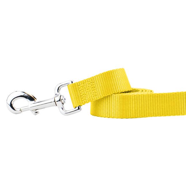 Correa para perro de nailon amarillo, foto 1