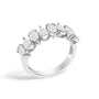 1 2/3 Ct. T.W. Lab-Grown Pear-Shaped Diamond Band Ring in 14K Gold, photo 8