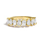 1 2/3 Ct. T.W. Lab-Grown Pear-Shaped Diamond Band Ring in 14K Gold, photo 1