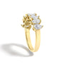 1 2/3 Ct. T.W. Lab-Grown Pear-Shaped Diamond Band Ring in 14K Gold, photo 9