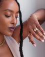 14K Gold Large X Ring, photo 4
