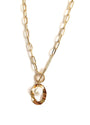 Large Link Simulated Pearl Necklace, photo 5