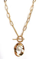 Large Link Simulated Pearl Necklace, photo 7