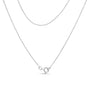 1/10 Ct. T.W. Miracle-Set Round Diamond Pendant Necklace in 10K Gold-Plated Sterling Silver, photo 19