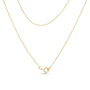 1/10 Ct. T.W. Miracle-Set Round Diamond Pendant Necklace in 10K Gold-Plated Sterling Silver, photo 22