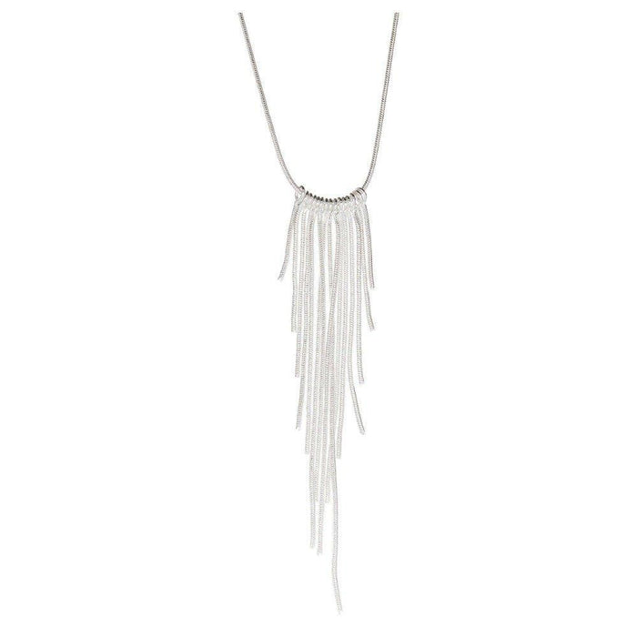 Lydia Long Fringe Pendant Necklace, photo 1