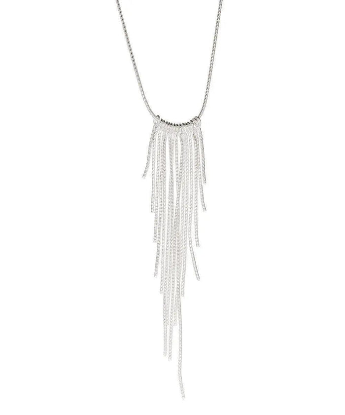 Lydia Long Fringe Pendant Necklace, photo 2
