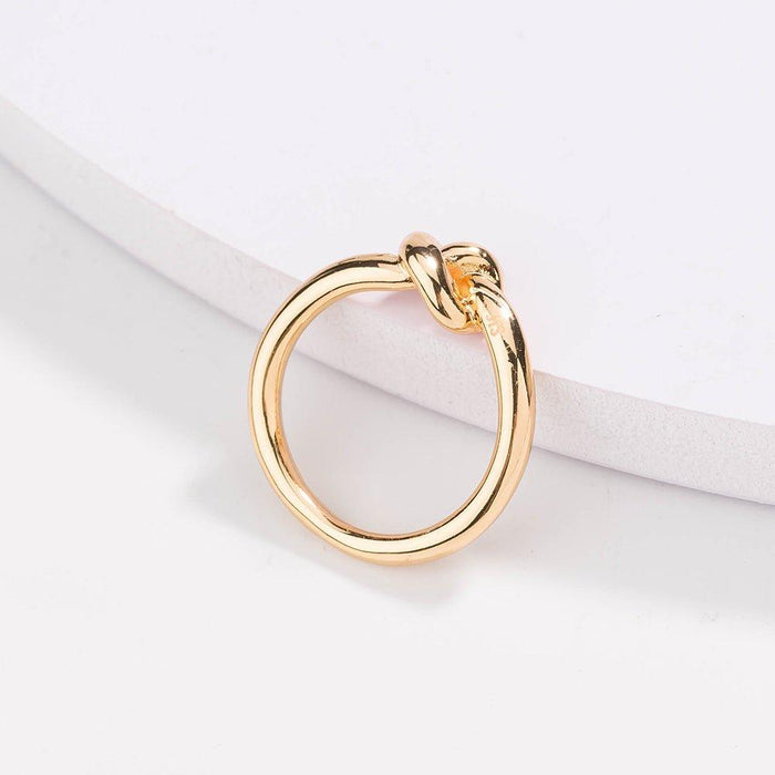 Dainty Love Knot Ring, photo 6