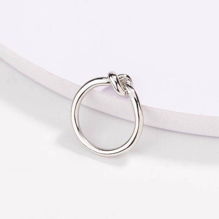 Dainty Love Knot Ring, photo 7
