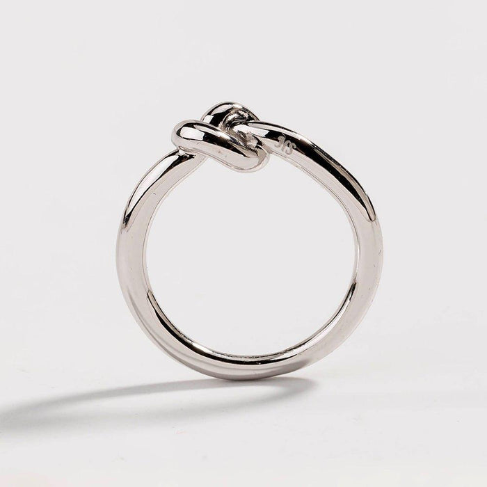 Dainty Love Knot Ring, photo 12