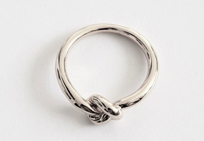 Dainty Love Knot Ring, photo 16