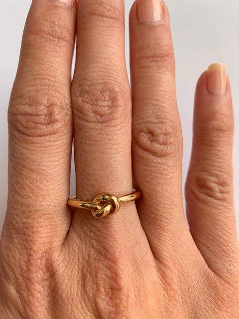 Dainty Love Knot Ring, photo 11