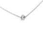 1/2 Ct. T.W. Bezel-Set Diamond Station Necklace in 14K White Gold, photo 4