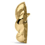 Broche de nudo esculpido en oro amarillo de 18K, foto 3