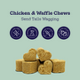 Chicken and Waffles Multivitamin Chews for Dogs, photo 3
