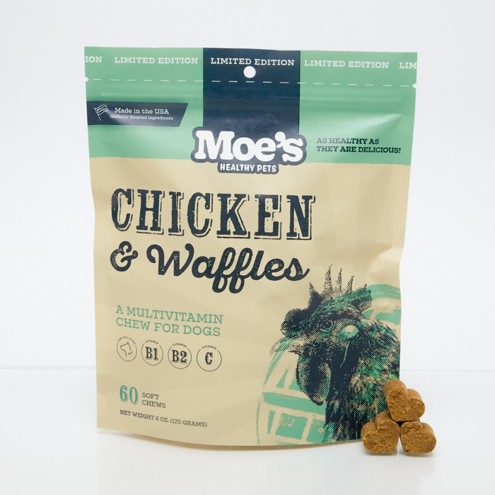 Chicken and Waffles Multivitamin Chews for Dogs, photo 7