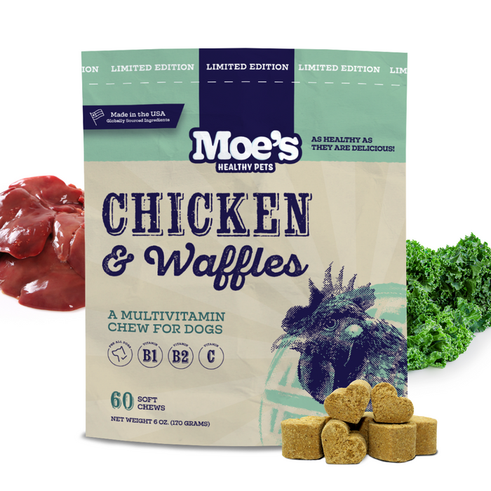 Chicken and Waffles Multivitamin Chews for Dogs, photo 9
