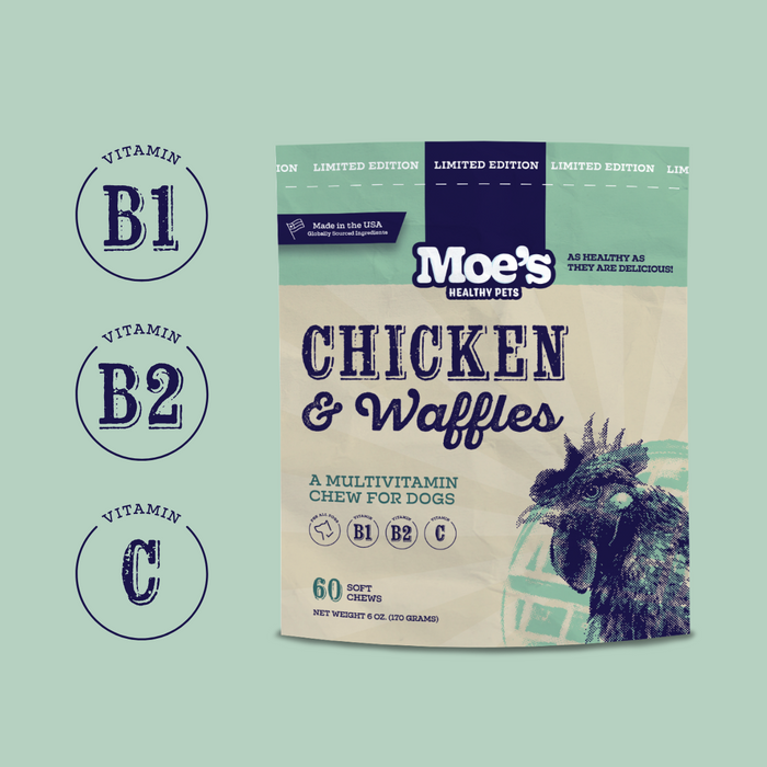 Chicken and Waffles Multivitamin Chews for Dogs, photo 11