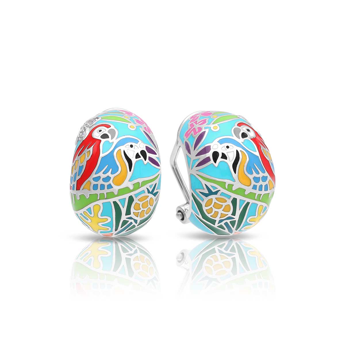 Aretes Macaw, foto 2