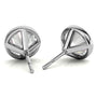 2.00 or 3.00 CTW Lab-Grown Diamond Stud Earrings in 14K Gold, photo 3