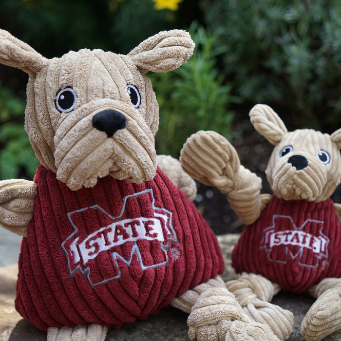NCAA Mississippi State University, Bully the Bulldog Knottie, juguete de peluche para perro, foto 8