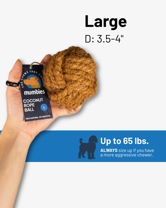 Coconut Rope Ball Dog Toy, photo 14
