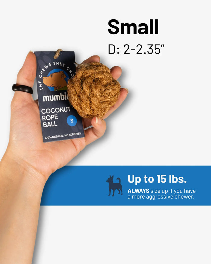 Coconut Rope Ball Dog Toy, photo 6