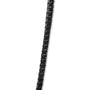 Collar tenis con ónix negro para hombre en plata de ley, foto 2