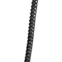 Collar tenis con ónix negro para hombre en plata de ley, foto 4