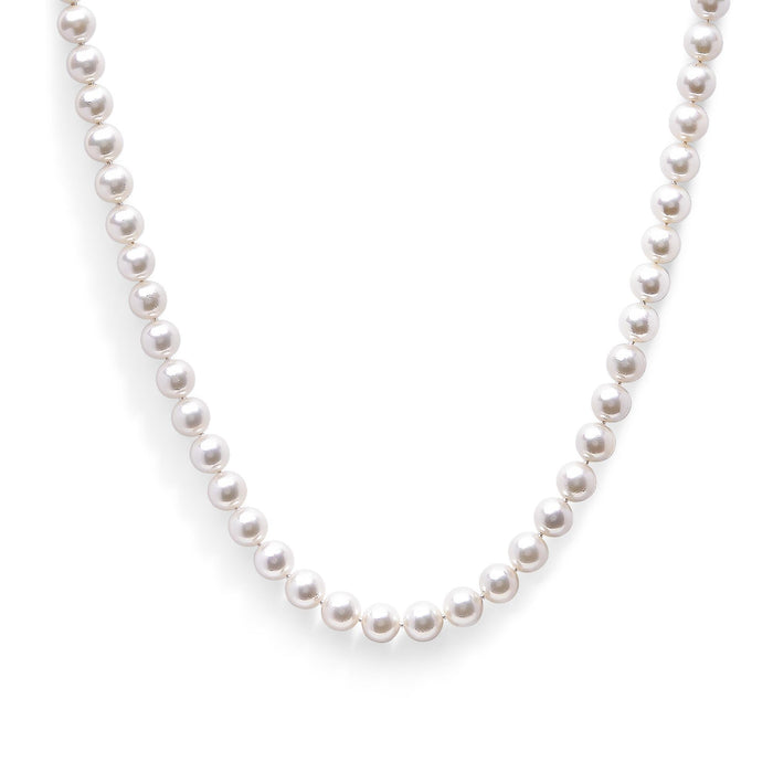 8.0x8.5mm Akoya Cultured Pearl Strand Necklace in 14K Gold, photo 1