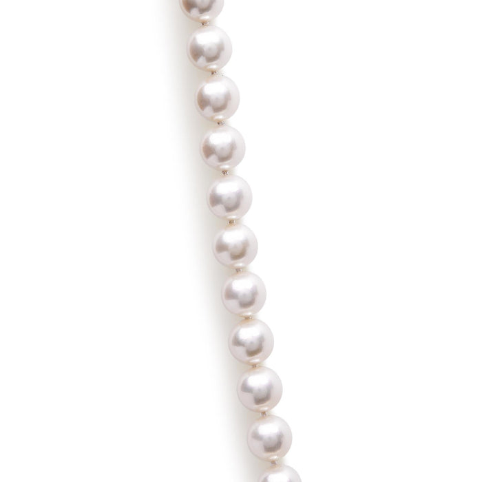 8.0x8.5mm Akoya Cultured Pearl Strand Necklace in 14K Gold, photo 7