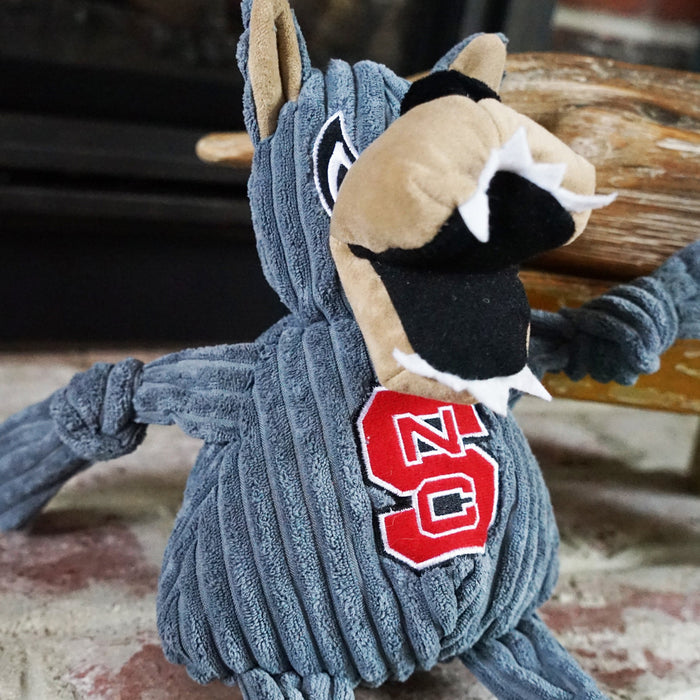 NCAA North Carolina State University, Mr. Wuf Knottie, juguete de peluche para perro, foto 5
