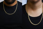 6.1mm Classic Miami Cuban Chain Necklace in Semi-Solid 14K Yellow Gold, photo 3
