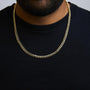 6.1mm Classic Miami Cuban Chain Necklace in Semi-Solid 14K Yellow Gold, photo 7