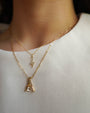 14K Gold Diamond Lightning Bolt Necklace, photo 5