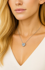 Cubic Zirconia Heart Pendant Necklace, photo 2