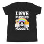 Nuggets Unisex Tee in black