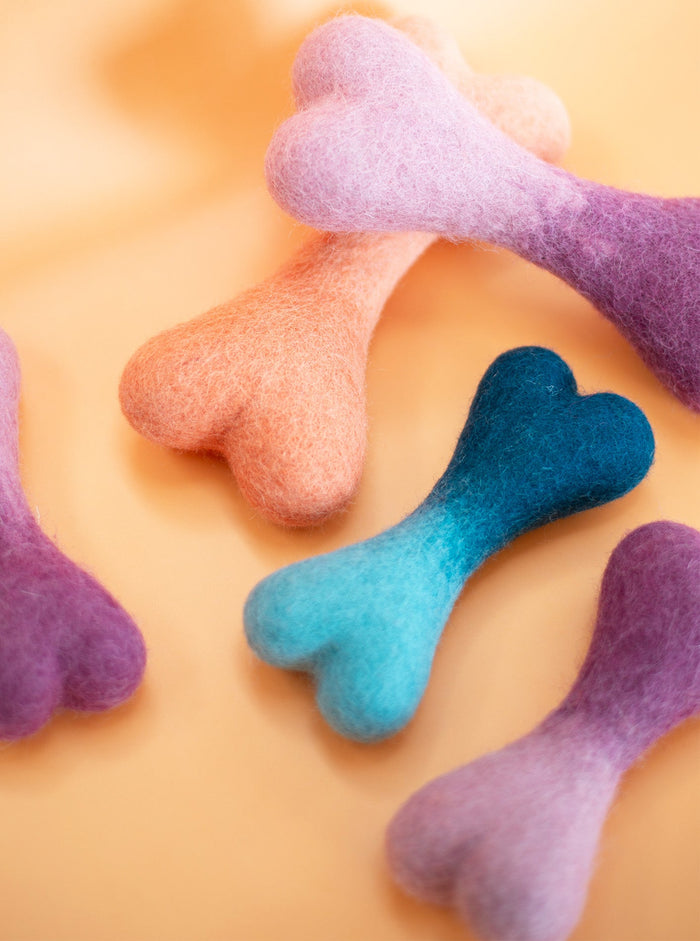 Ombre Woolbone Dog Toy, photo 2