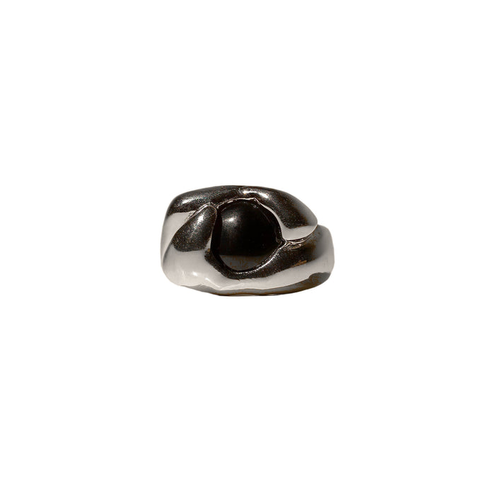 Men's Orbital Black Onyx Ring, photo 5