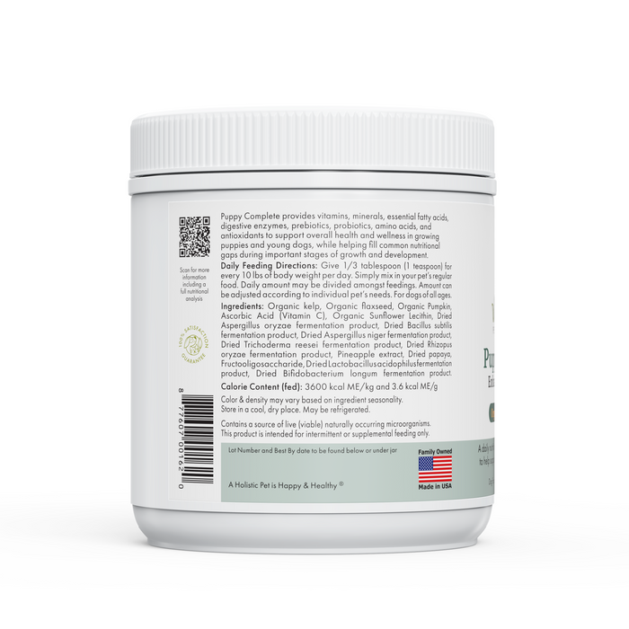 Puppy Complete Whole Food Multivitamin Powder for Puppies, photo 4