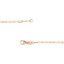 Collar de cadena de clip de 1.5mm en oro macizo de 14K, foto 4