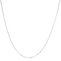 Collar de cadena de clip de 1.5mm en oro macizo de 14K, foto 2