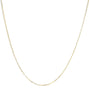 Collar de cadena de clip de 1.5mm en oro macizo de 14K, foto 3